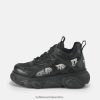 Buffalo Australia BFT62Z568 Buffalo CLD Grid Sneaker vegan Black |Sneakers