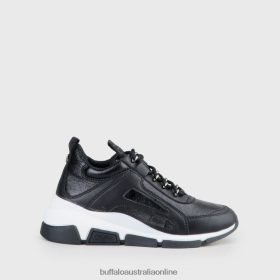 Buffalo Australia BFT62Z859 Buffalo Batter Sleek Sneaker Black |Sneakers