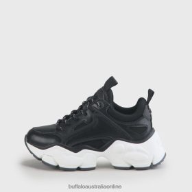 Buffalo Heels BFT62Z404 Buffalo Binary C Sneaker vegan Black |Sneakers