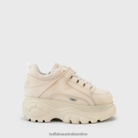 Buffalo Heels BFT62Z677 Buffalo Classic Sneaker Low nubuck leather Cream |Sneakers