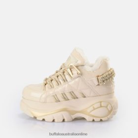 Buffalo Heels BFT62Z701 Buffalo Classic Sneaker Low vegan Cream |Sneakers