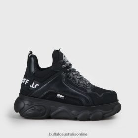 Buffalo Heels BFT62Z731 Buffalo CLD Chai sneaker vegan Black |Sneakers
