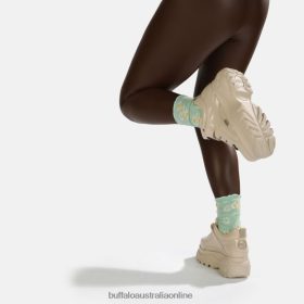 Buffalo Heels BFT62Z884 Buffalo Classic Sneaker Low vegan Cream |Sneakers