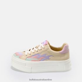 Buffalo Heels BFT62Z899 Buffalo Paired Flame Sneaker vegan Multicoloured |Sneakers