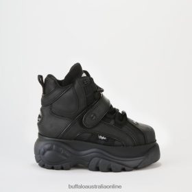 Buffalo Pumps BFT62Z174 Buffalo Classic High Sneaker leather Black |Sneakers