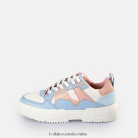 Buffalo Pumps BFT62Z54 Buffalo RSE V2 Sneakers Low vegan Pale Blue/Baby Pink |Sneakers