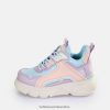 Buffalo Pumps BFT62Z66 Buffalo CLD Chai Sneaker Low vegan Purple/Light Blue |Sneakers